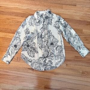 Zara Floral Blouse